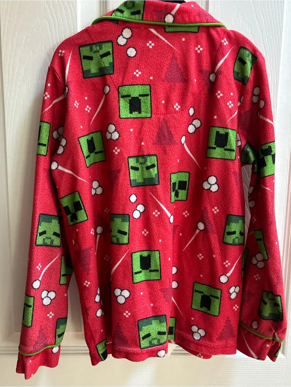 Kids Minecraft Fleece Pajama Set